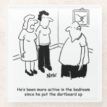 Dart Player Engraçado Presente. Engraçado