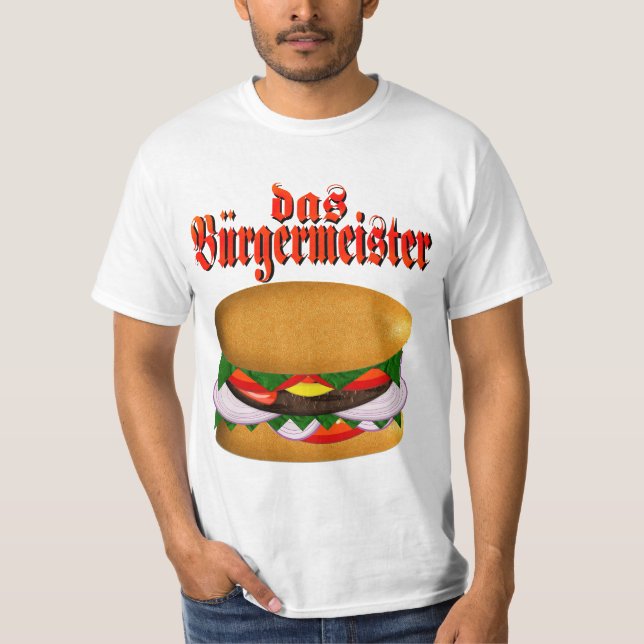 Das Burgermeister T-Shirt (Frente)