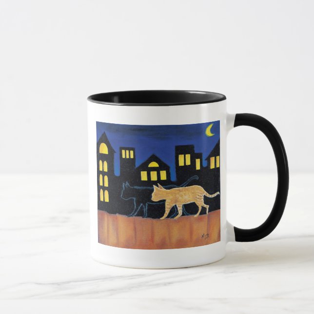 Das "meninas da noite caneca de café para fora" (Direita)