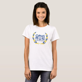 Das mulheres modelo do UN de OPHS o t-shirt