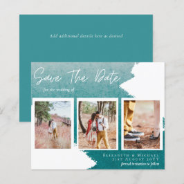 DATA DE SALVAGUARDA DO Abstrato TEAL DO Noivado DO