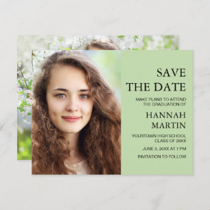 Data de Salvamento da Fotografia do Mint Green Gra