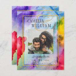 Data de salvamento do casamento da FOTO do Orgulho