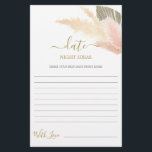 Data Ideias noturnas pampas chá de panela<br><div class="desc">Blush Pampas Grass Boho Data Noite Ideias de chá de panela</div>