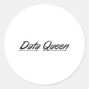 Data Queen - Clássico Contabilístico com Adesivo R