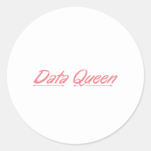 Data Queen - Clássico Contabilístico com Adesivo R