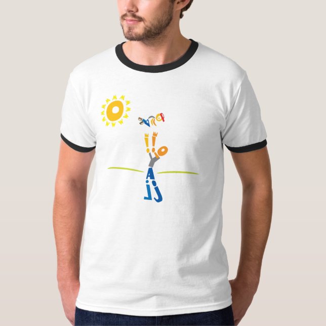 Datilografe a camisa do pai - dia dos pais feliz (Frente)