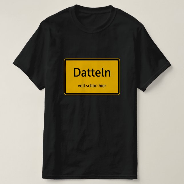 Datteln Herren Männer T-Shirt Tshirt Shirt (Frente do Design)