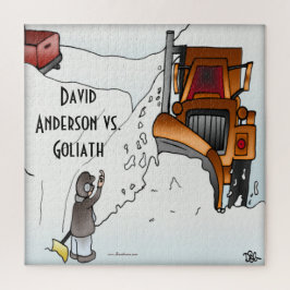 David Anderson vs. Golias 20 x 20 Quebra-cabeça de