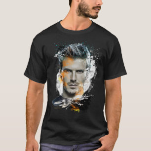 David Beckham - Pintura de T-Shirt Clássico