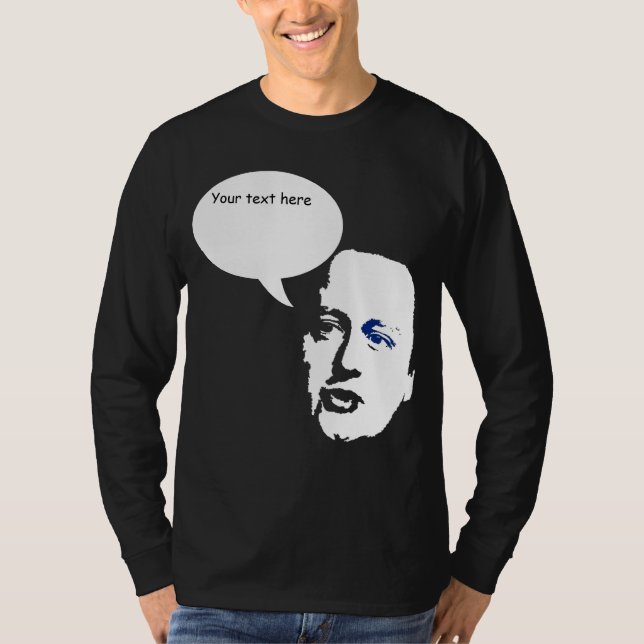 David Cameron diz o t-shirt (Frente)