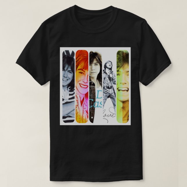 david cassidy one love for ever Essential T-Shirt (Frente do Design)