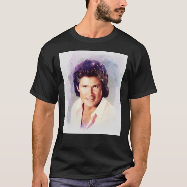 David Hasselhoff, Ator Clássico T-Shirt (Frente)