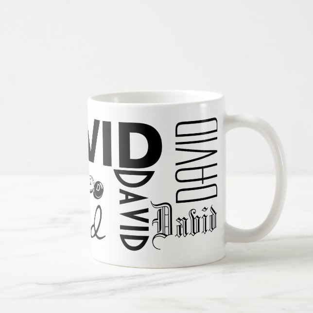 DAVID - personalize a caneca (Direita)