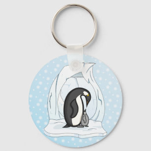 Davin e Annie, a Chaveiro dos Pinguins