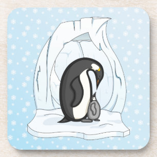 Davin e Annie, a Porta copos da Praça dos Pinguin