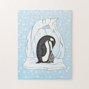 Davin e Annie, a Quebra-cabeça dos Pinguins