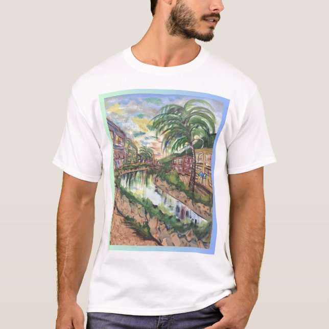 Dawn in Caribbean T-Shirt  (Frente)