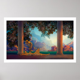 DAYBREAK Maxfield Parrish 1922 ... 2022 Poster