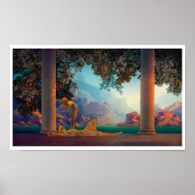 DAYBREAK Maxfield Parrish 1922 ... 2022 Poster