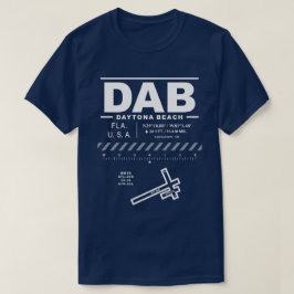 Daytona Beach International Airport DAB T-Shirt