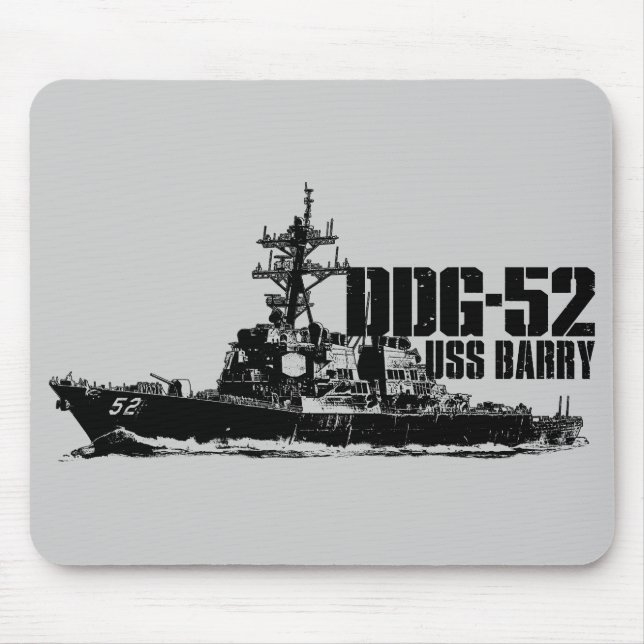 DDG-52 Barry Mousepad (Frente)