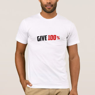 Dê 100% - Camiseta Motivacional de Academia