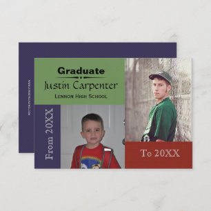 De 20XX A 20XX 2 Foto - Anúncio de Formando 3x5