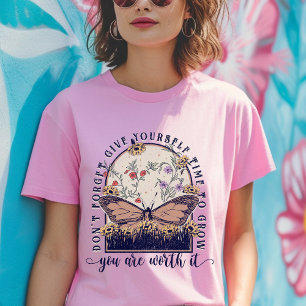 Dê a si mesmo o tempo da camiseta