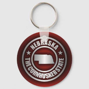 De "aço 2" Nebraska chaveiro