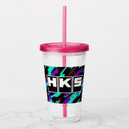 De Acrílico Copo HKS TUMBLER