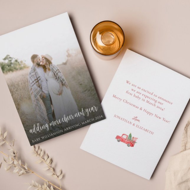 De Agradecimento Adicionando mais saudações no próximo ano Cartão d (Criador carregado)