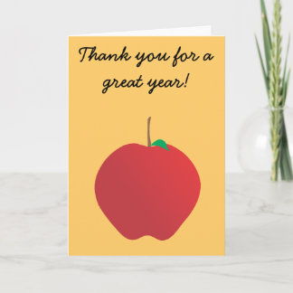 De Agradecimento Apple, obrigado por um grande ano! Cartão