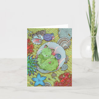 De Agradecimento Cartão bonito do SONO do gato da afirmação