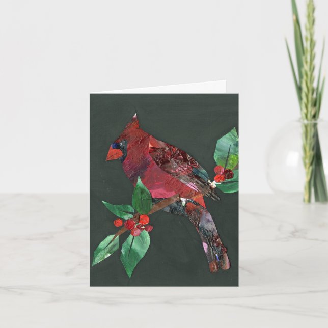 De Agradecimento Cartão Cardinal (Frente)