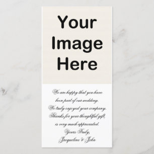 De Agradecimento Cartão com fotos ~ Obrigado Casamento