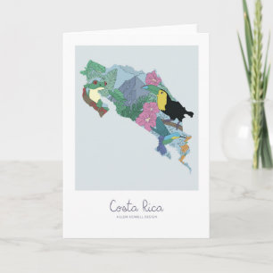 De Agradecimento Cartão Costa Rica