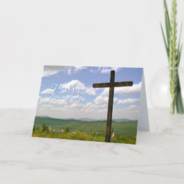 De Agradecimento Cartão da escritura da apreciação do pastor