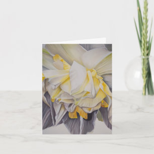 De Agradecimento Cartão Daffodil
