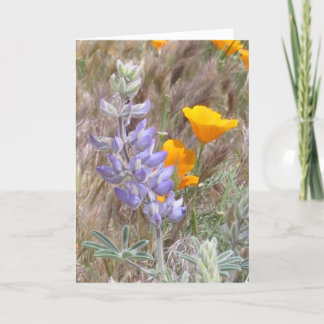 De Agradecimento Cartão dos Wildflowers do dia das mães