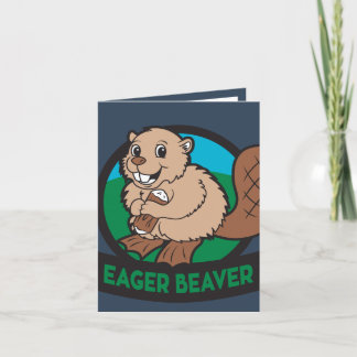 De Agradecimento Cartão Eager Beavers do Adventurer Club