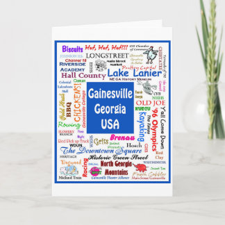 De Agradecimento Cartão Gainesville