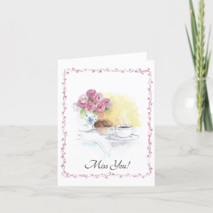 De Agradecimento Cartão Miss You