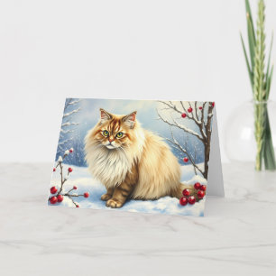 De Agradecimento Cartão Para Gatos Festivos
