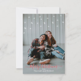 De Agradecimento Cartão Personalizado Feliz Natal 