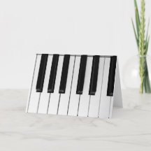 Cartão Piano