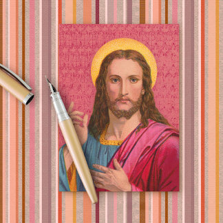 De Agradecimento Cartão Religioso Jesus Nosso Salvador