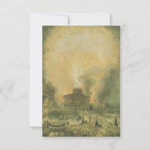 De Agradecimento Cartão Santo Castel Sant'Angelo