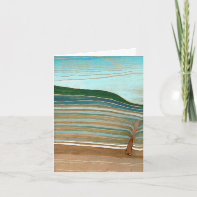 De Agradecimento Cartão Superior do Lago Cornucopia (Frente)