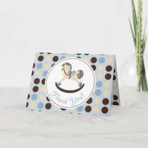 De Agradecimento Cartão TY do Cavalo Rocco